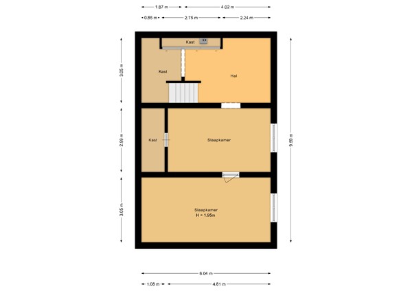 Floorplan - Haspel 29-7, 3852 LN Ermelo
